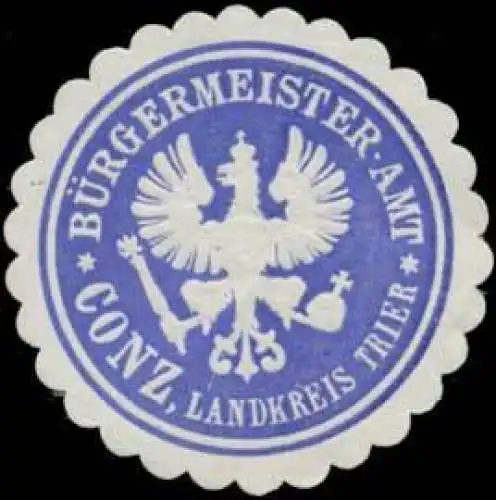 BÃ¼rgermeister-Amt Conz Landkreis Trier