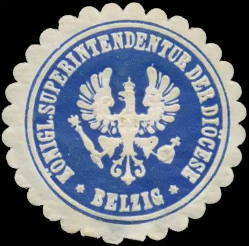 K. Superintendentur der DiÃ¶cese Belzig