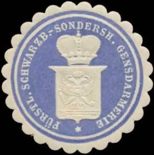 FÃ¼rstl. Schwarzb. Sondersh. Gensdarmerie (Polizei)