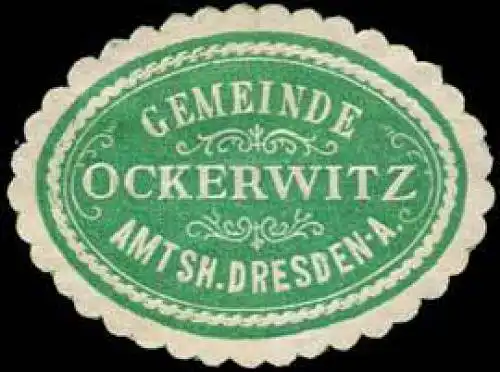 Gemeinde Ockerwitz - Amtshauptmannschaft Dresden-Altstadt