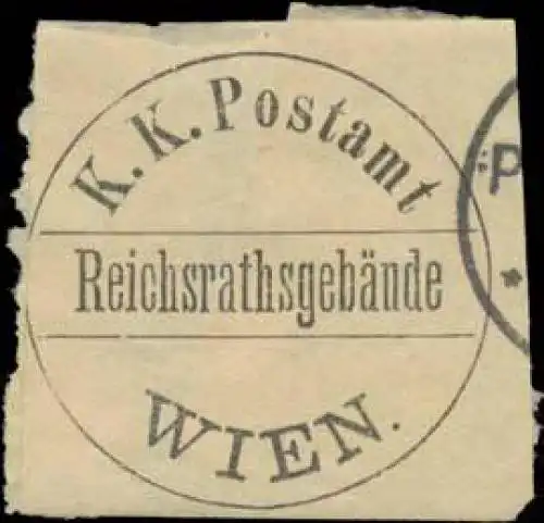 K.K. Postamt ReichsrathsgebÃ¤ude Wien
