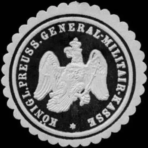 KÃ¶niglich Preussische General - Militair - Kasse