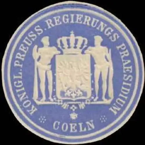 K.Pr. Regierungs PrÃ¤sident KÃ¶ln