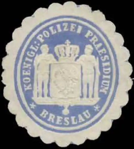 K. Polizei PrÃ¤sidium Breslau