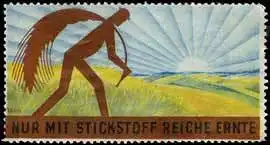 Nur mit Stickstoff reiche Ernte