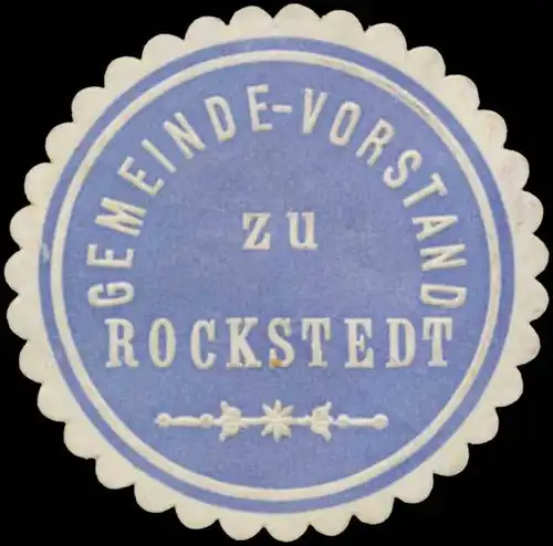 Gemeinde-Vorstand zu Rockstedt