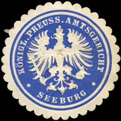 Königlich Preussisches Amtsgericht - Seeburg
