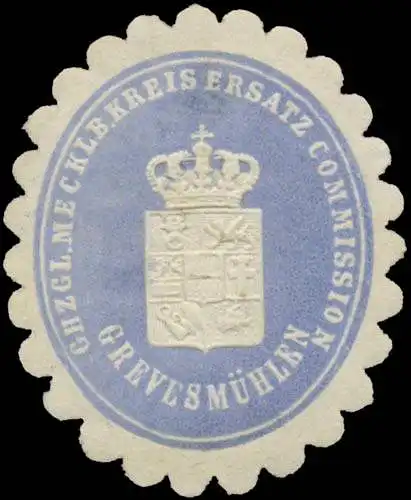 Gr. Mecklenb. Kreisersatzcommission Grevesmühlen