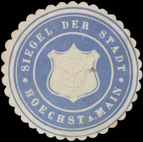 Siegel der Stadt HÃ¶cht am Main