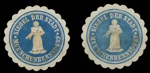 MÃ¼nchenbernsdorf Sammlung Siegelmarken