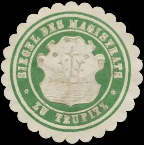 Siegel des Magistrats zu Teupitz