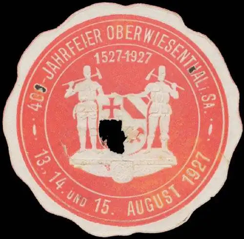 400 Jahrfeier Oberwiesenthal