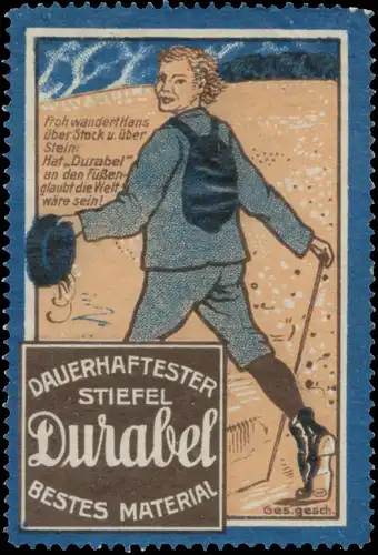 Dauerhaftester Stiefel Durabel