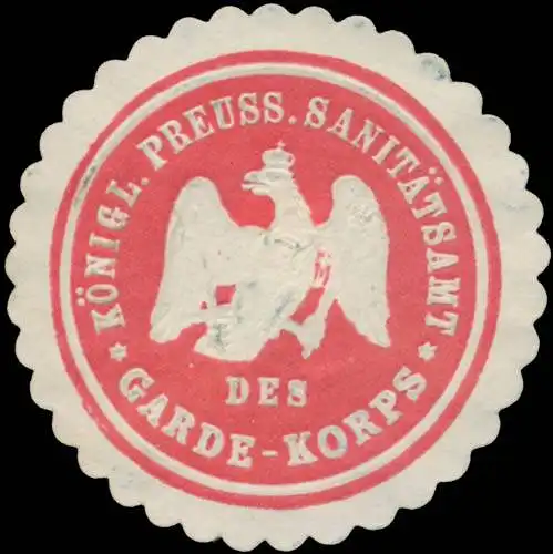 K. Pr. SanitÃ¤tsamt des Garde-Korps