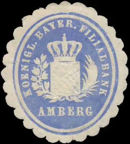 K. Bayer. Filialbank Amberg