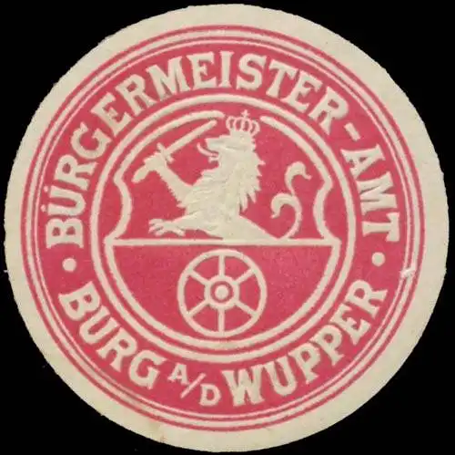 BÃ¼rgermeister-Amt Burg/Wupper