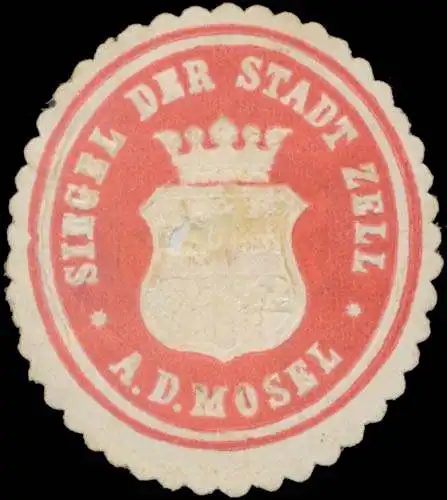 Siegel der Stadt Zell an der Mosel