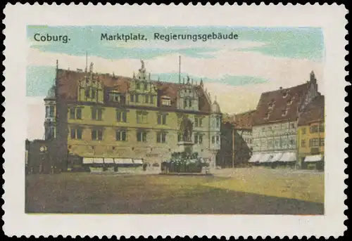 Marktplatz mit RegierungsgebÃ¤ude