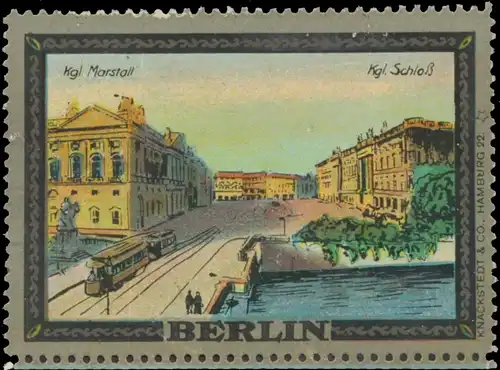 Kgl. Marstall und StadtschloÃ