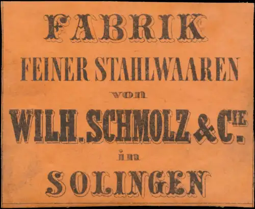 Fabrik feiner Stahlwaren