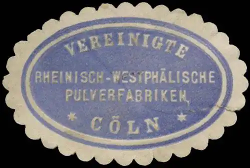 Vereinigte Rheinisch-WestphÃ¤lische Pulverfabriken