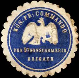KÃ¶niglich Preussische Commando der 9T Gensdarmerie Brigade