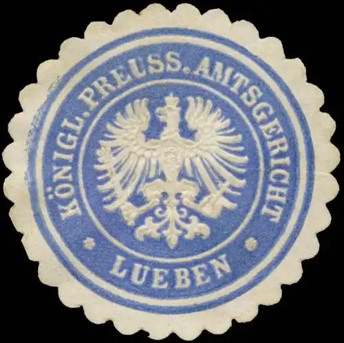 K. Pr. Amtsgericht LÃ¼ben/Schlesien
