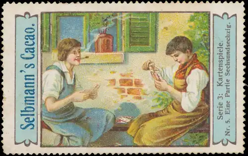 Eine Partie Sechsundsechzig