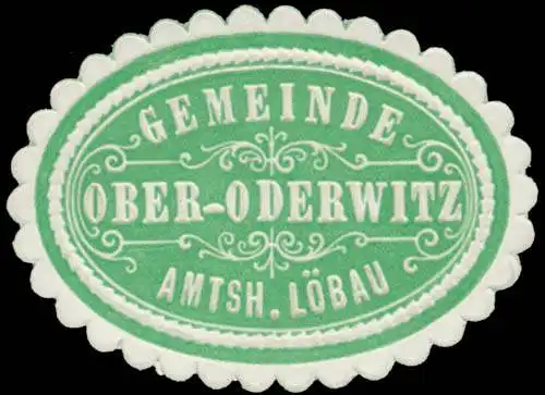 Gemeinde Ober-Oderwitz Amtsh. LÃ¶bau