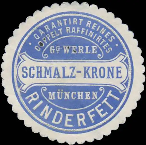 Rinderfett Schmalz-Krone