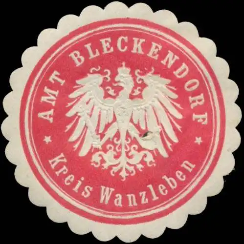 Amt Bleckendorf Kreis Wanzleben