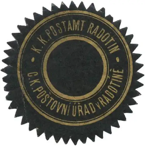 K.K. Postamt Radotin