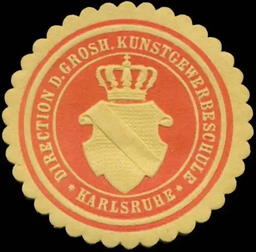 Direction der Gr. Kunstgewerbeschule Karlsruhe