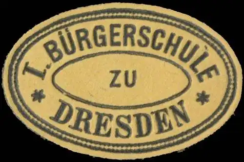 I. BÃ¼rgerschule zu Dresden