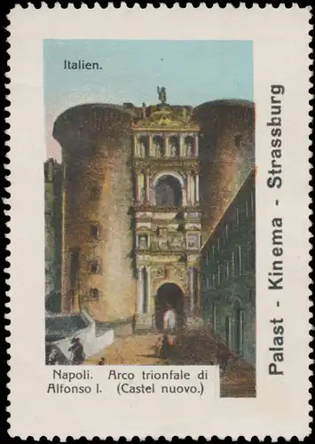 Arco trionfale die Alfonso I. Napoli