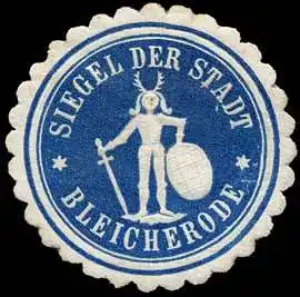 Siegel der Stadt - Bleicherode