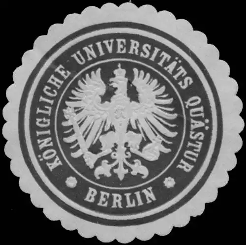 K. UniversitÃ¤t QuÃ¤stur Berlin