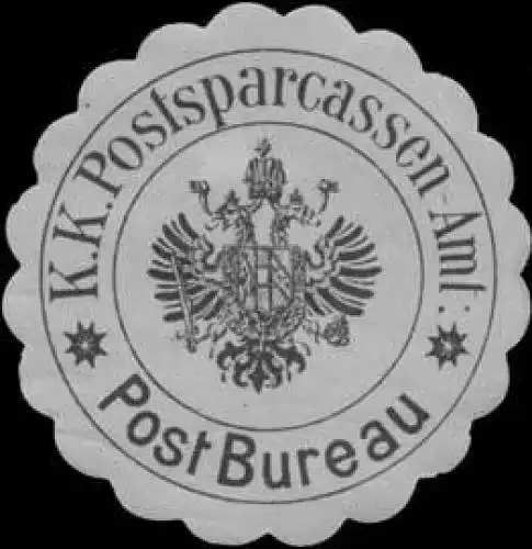 K.K. Postsparkassen-Amt Post Bureau