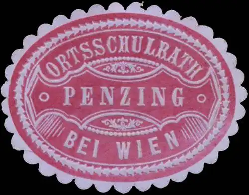 Ortsschulrath Penzing bei Wien