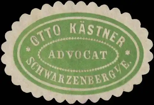 Otto KÃ¤stner Advocat Schwarzenberg/Erzgebirge
