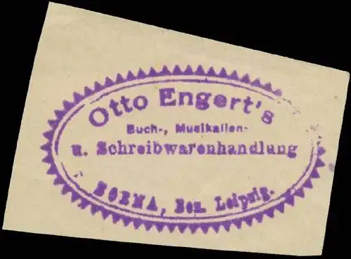 Otto Engert Buch-, Musikalien- und Schreibwarenhandlung