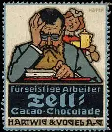 Für geistige Arbeit Schokolade & Kakao