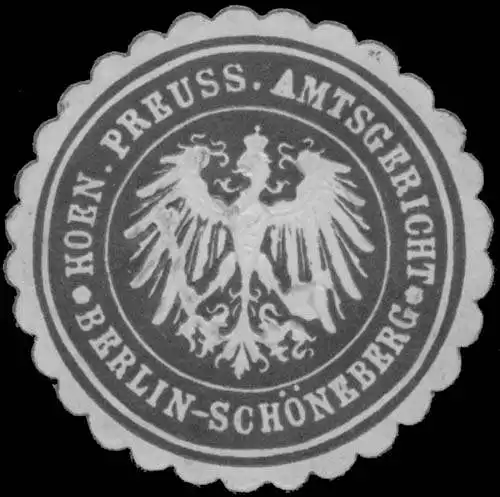 K.Pr. Amtsgericht Berlin-SchÃ¶neberg