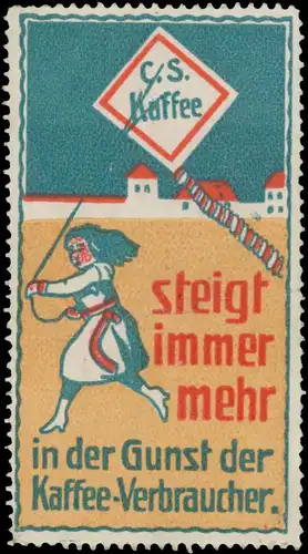 C.S. Kaffee steigt immer mehr in der Gunst der Kaffee-Verbraucher