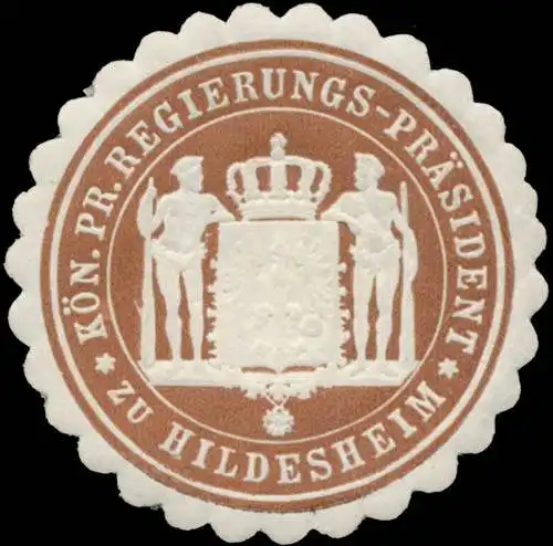 K.Pr. RegierungsprÃ¤sident zu Hildesheim