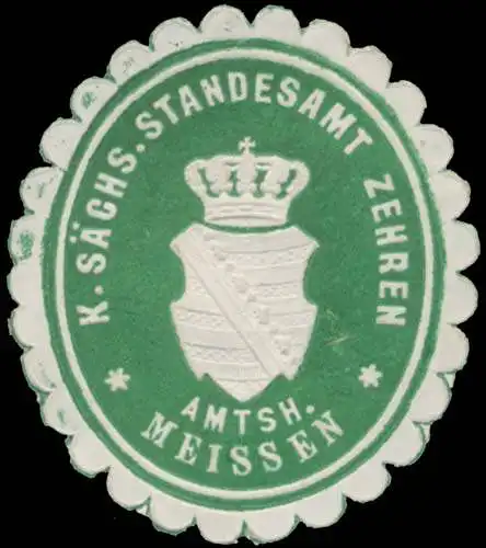 K.S. Standesamt Zehren