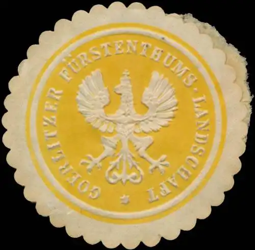 Goerlitzer FÃ¼rstenthums Landschaft