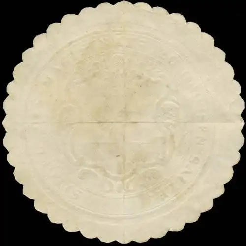 Siegel des Magistrat zur GroÃen Salze