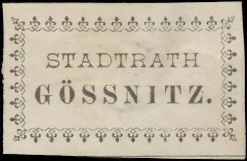 Stadtrath GÃ¶Ãnitz