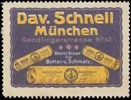 David Schnell bester Ersatz fÃ¼r Butter und Schmalz